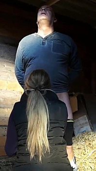 My stable boy - peeing, fucking & cumshot