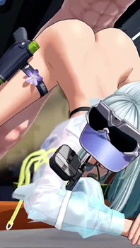Meisjes frontline 2 ballingschap - badpak Klukai seksscène - 3D Hentai-animaties