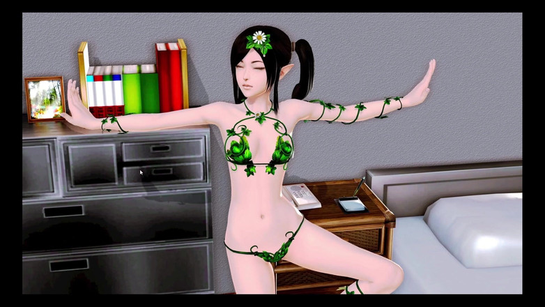 Nemi: Harém Hotel 18+: Fantasy Harém Game, bunny girl dedilhando sua buceta