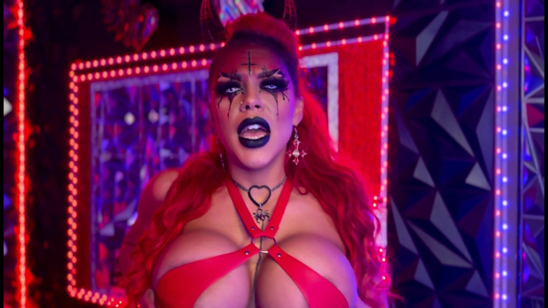 Red X: Succubus descuidado deepthroat joi cuenta regresiva