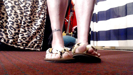 Abby Anna: Zehenfick flip-flops