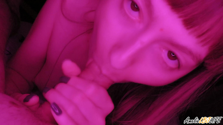Amelie Dubon: ค้างคืน - เย็ดกันอย่างเร่าร้อนกับอมควยลึก - หนังโป๊ homemade