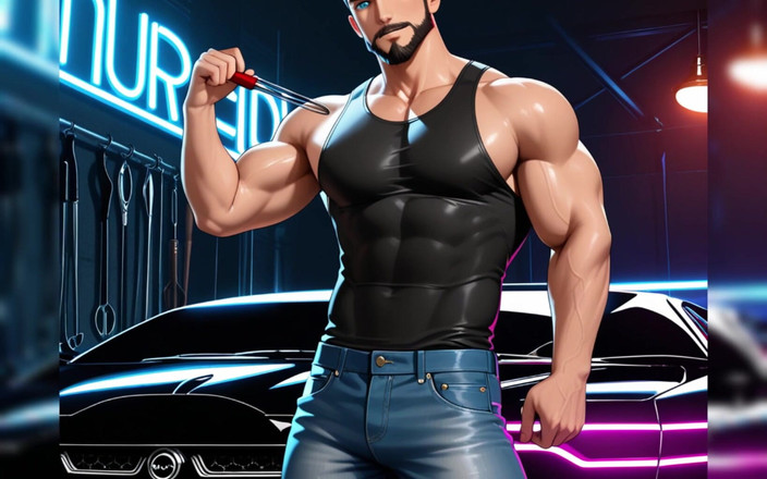 Erotic Man: Des hommes musclées sexy - porno ai