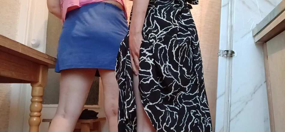 Lesbian-illusion: Küçük ve büyük yoğun orgazmlardan titriyor