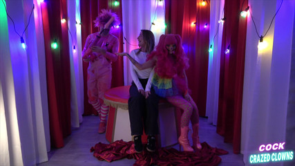 Cock Crazed Clowns: Pineapple Wfe Meets the Pink Clowns