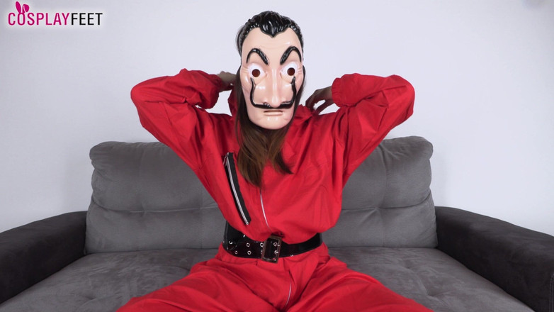 Feet & Cosplay: ホット・ベイブ・ウィズ・フット・ティーズ