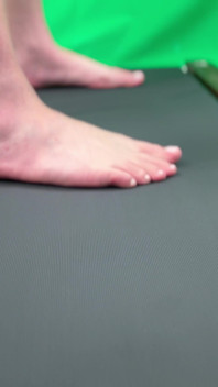 Walking on Treadmill