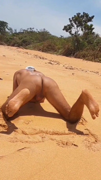 Ladysilva Hot Ass Femboy on the Beach