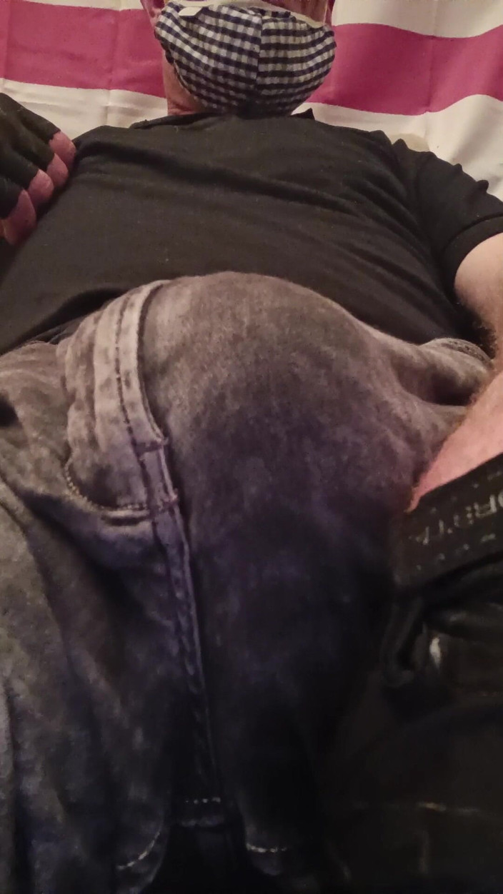 JeansdadXL: 전화 중 새아빠