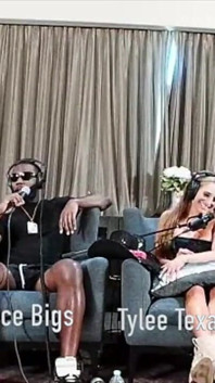 Mrflourish Podcast com convidada Tylee Texas antes de sua cena na série the Pros
