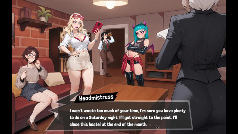 Cum in Futa: Femboy Futa House Futanari Hentai Game Ep.10 My Trans Roomate...