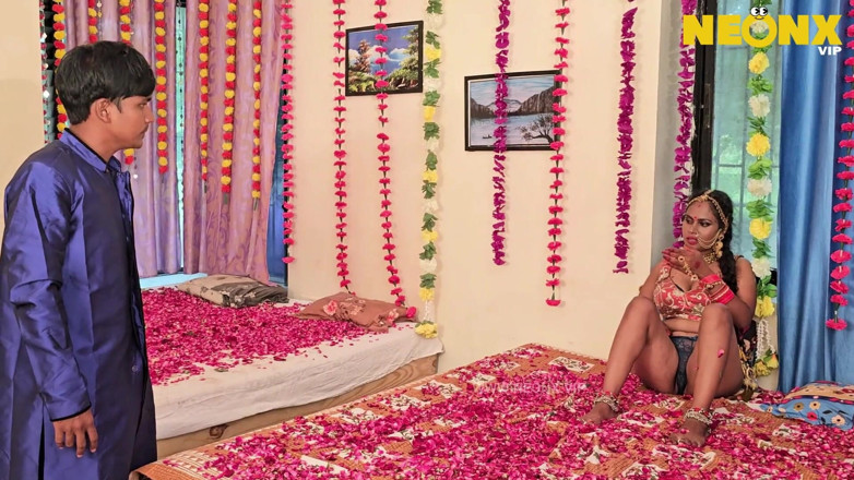 NeonxOTT: Newly Married Couple First Night Fucking Honeymoon! Desi Porn!