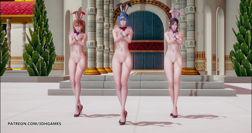 3D-Hentai Games: Somi - Tarian telanjang hari jadi Evangelion Rei Ayanami Asuka Langley...