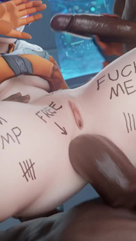 Juno Overwatch 3D anální děvka