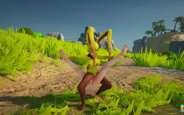 NSFW Gaming: Rabbit Monster Grinding Woman (sapphire Safari V.23)