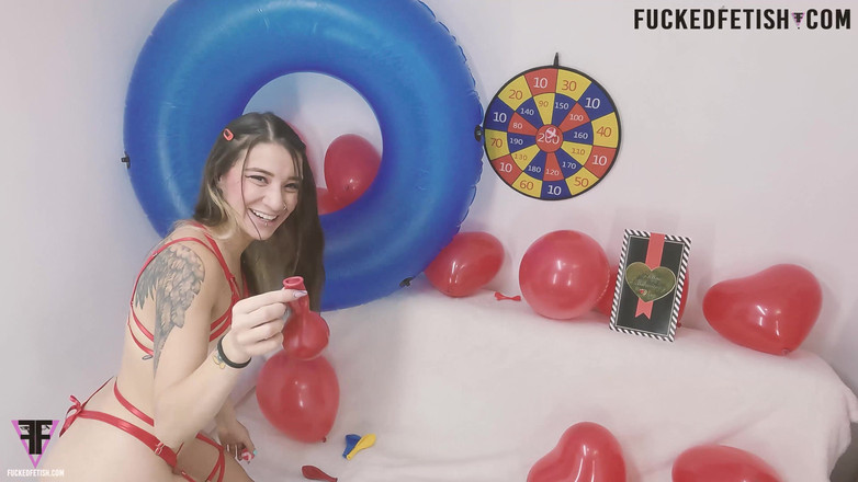 Fucked fetish: Відео від першої особи, міс Россаріо повітряні кулі діапазон поп дупи