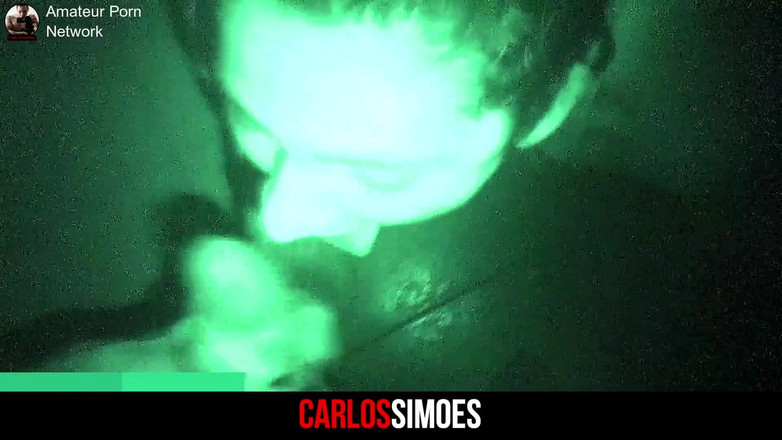 Carlos-Simoes: Night Vision Fucking Hot Girl in the Dark