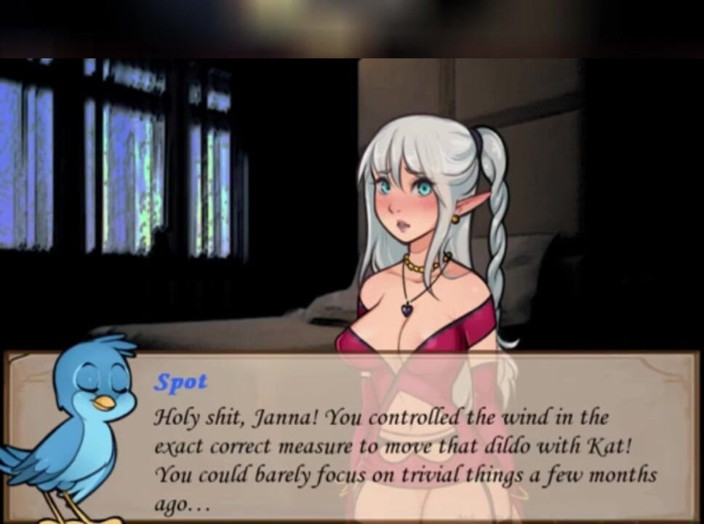 3DXXXTEEN2 Cartoon: Janna cresce in una puttana anale. Sesso cartone porno 3D
