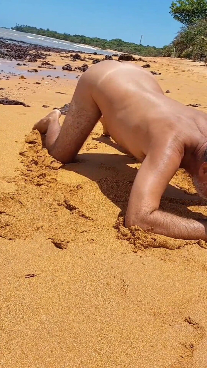 Ladysilvas: Ladysilva cặp mông nóng bỏng trên bãi biển