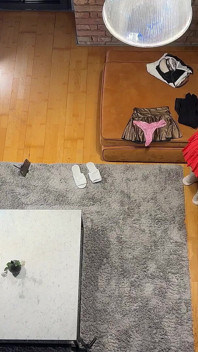 Two Girls Try on Plenty of Clothes with Lingerie and Skirts Also Pantyhose
