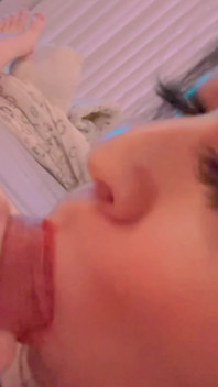 Sucking Stepdaddy’s Dick