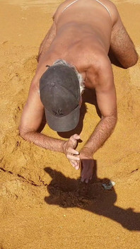 Ladysilva Hot Ass on the Beach, Go Fuck Me