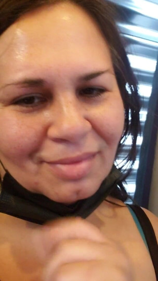 Riderqueen: Stepmom in fitting room in store