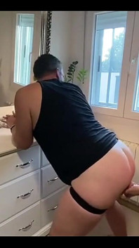 Tried New Dildo Replica with Me