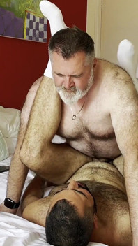 Stepdaddy Bear and Young Cub