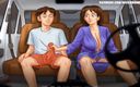 Cartoon Universal: Summertime saga teil 25 - stiefmutter wichst mich im auto (Espanol-sub)