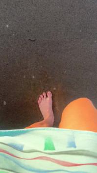 Walking on the Beach