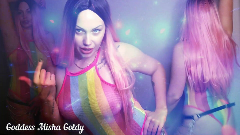 Goddess Misha Goldy: 魅惑的なメンタルコントロール!お前の心を乗っ取ってやる!私はその中に住み、あなたを支配します!