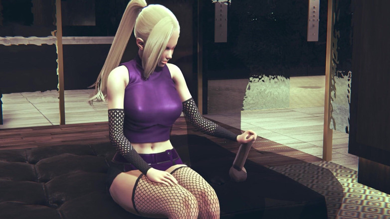 Waifu club 3D: Ino Yamanaka ti masturbarà il cazzo se ti chiedi