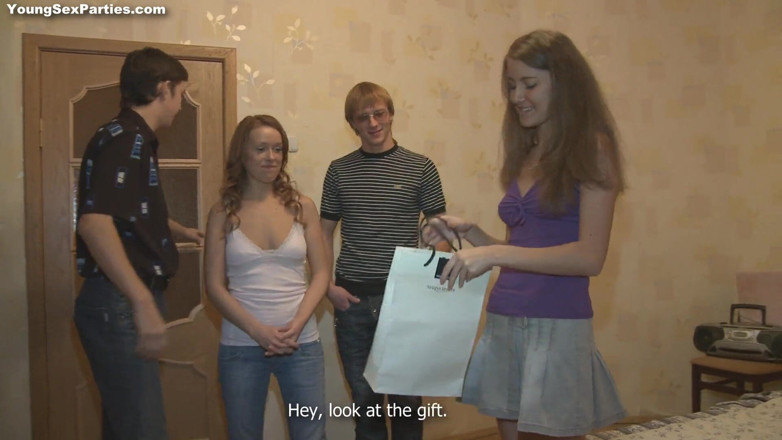 Young Sex Parties: Nothing better than a birthday orgy