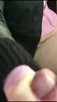 Cum in the New Car
