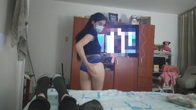 Jopy sex: Amatoare reală Jopy Laura învață să călărească în secret cu fratele ei...