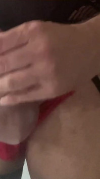 Juicy Quick Cum in Lingerie