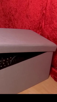 Girl in a Dirndl Gets Stuck in a Box and Gets Fucked Hard in Doggy to Cum on Her Asshole