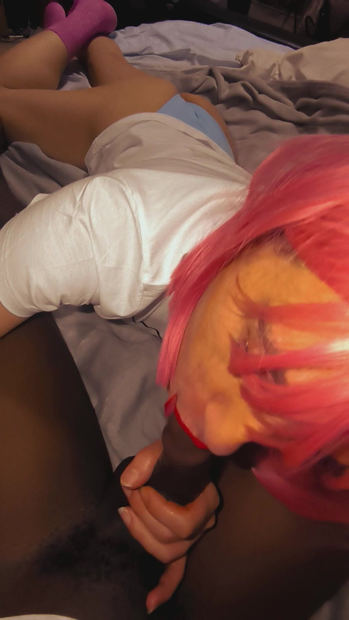 CardiC: Sissy Trans Roșcata Hello Kitty umilire: cerșind pentru mai mult