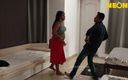 Indian Savita Bhabhi: Dans indian desi Bala Sex cu clientul!