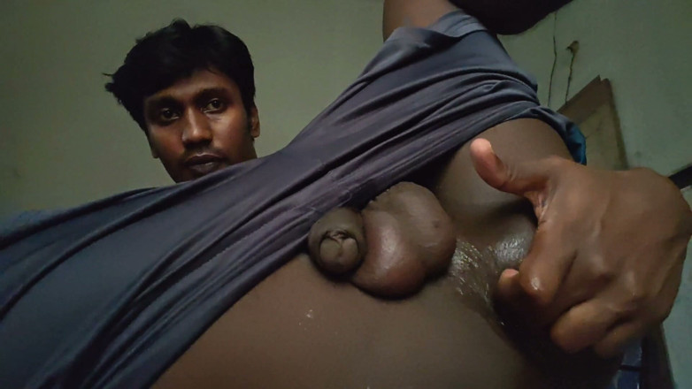 Charmer1999: Asshole training and exercise, fingering and stretching my asshole when...