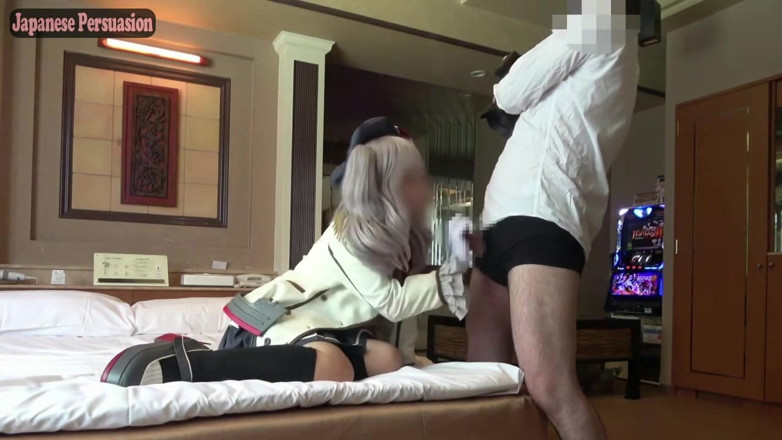 The Sexual Issues: F Cup Busty Cosplayer w stroju w stylu marynarki cieszy...