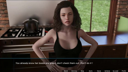 Visual Novels: Summer Scent bahagian 4 (laluan adik tiri)