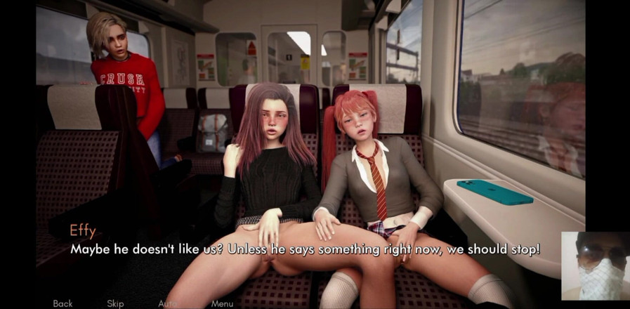 Dark Sam: Nevinných 18 plus teenek je ošukaná ve vlaku