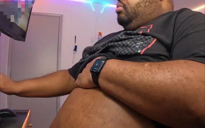 Blkhole420: Horny at work today