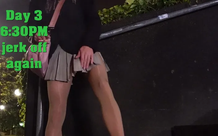 Loreley add: New Task - Cock with Toothpaste in Pantyhose 3