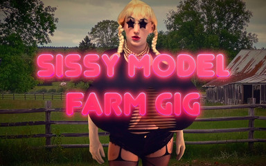 Juggsy-Ho-Doll: Sissy Model Farm Manggung