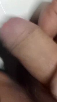 Wanking on the Toilet