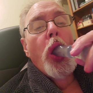 RTK88 Adult Studios: Deep throating dildo
