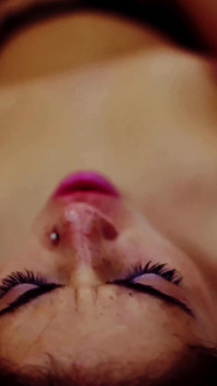 Horny Brunette with Big Breasts Gets Plowed and Takes a Facial